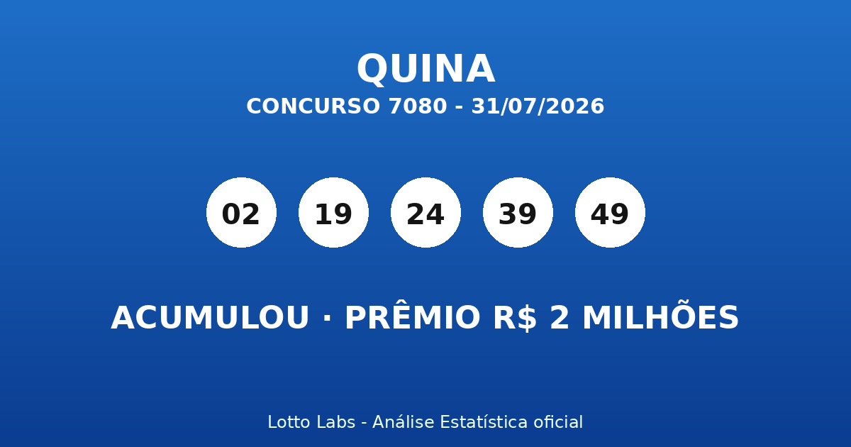 Capa QUINA 7080
