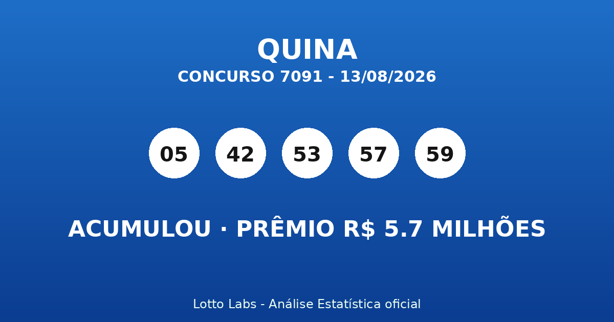 Capa QUINA 7091