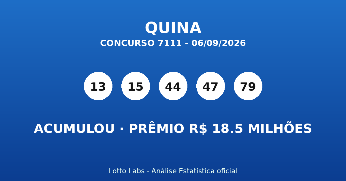 Capa QUINA 7111