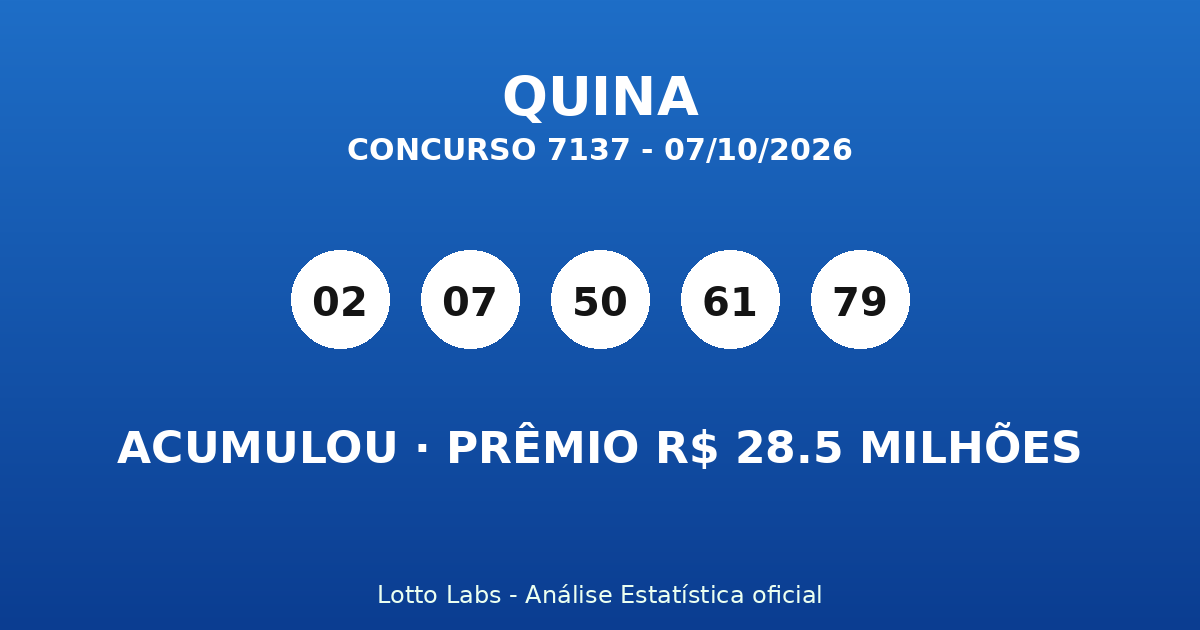 Capa QUINA 7137